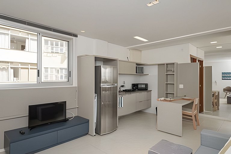 2201 Apartamento decorado no Centro