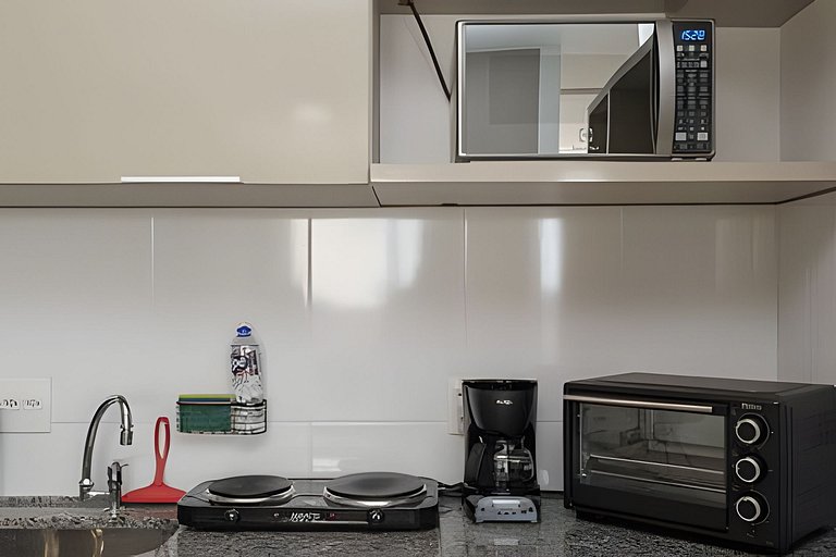 2201 Apartamento decorado no Centro