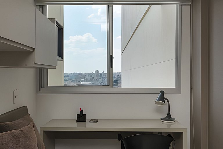 2201 Apartamento decorado no Centro