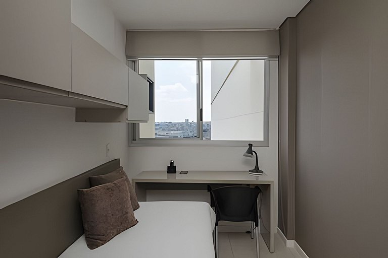 2201 Apartamento decorado no Centro