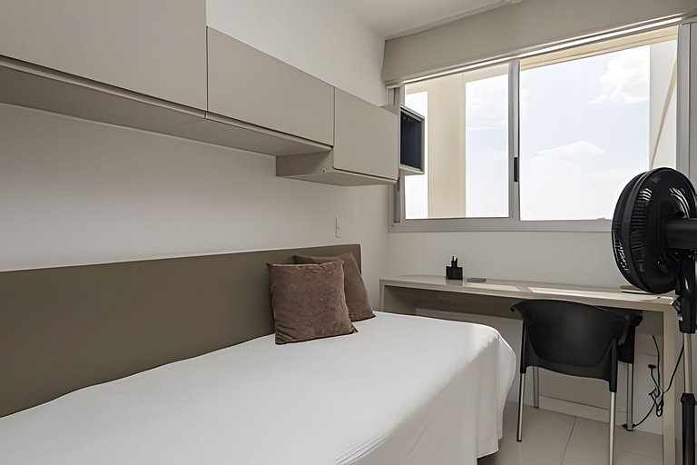 2201 Apartamento decorado no Centro