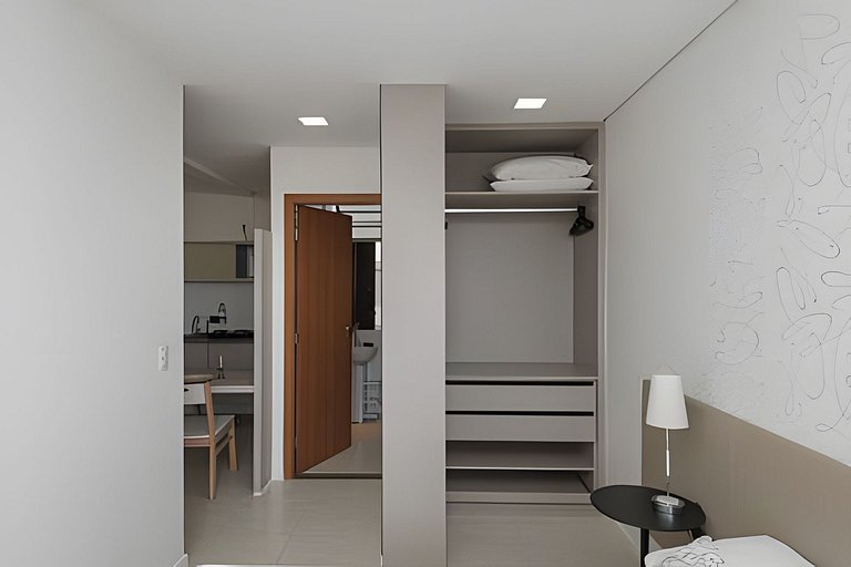 2201 Apartamento decorado no Centro