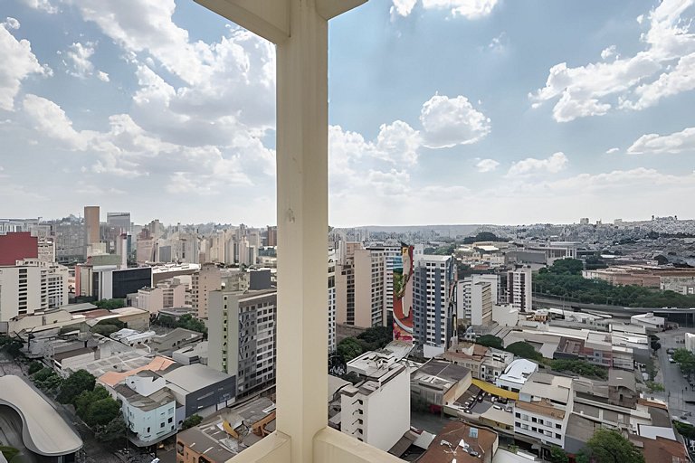 2201 Apartamento decorado no Centro